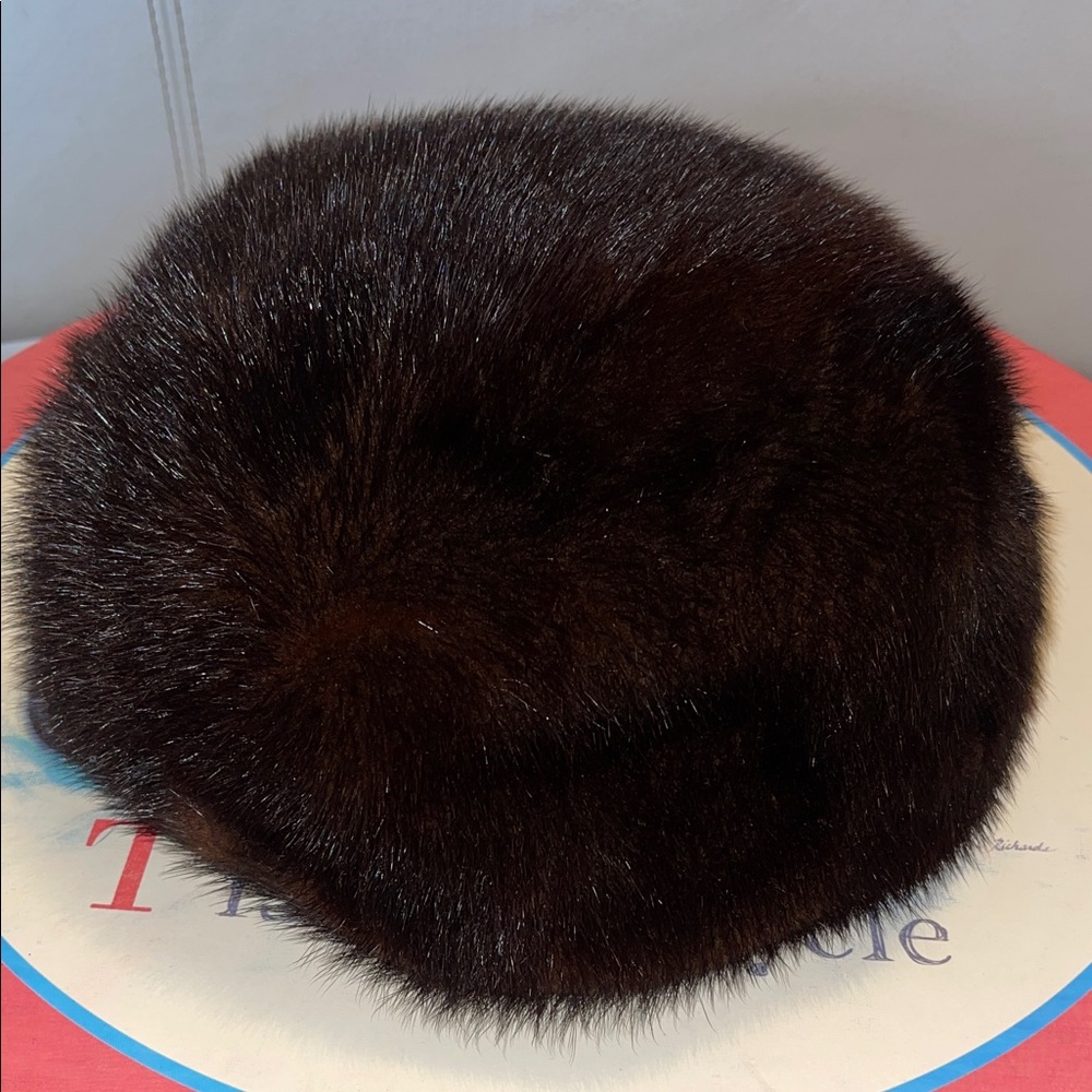 Bachrach Elegant Dark Brown Fur Hat